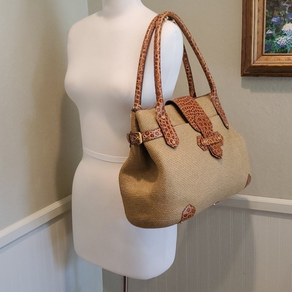 Eric Javits large woven purse - Picture 7 of 11